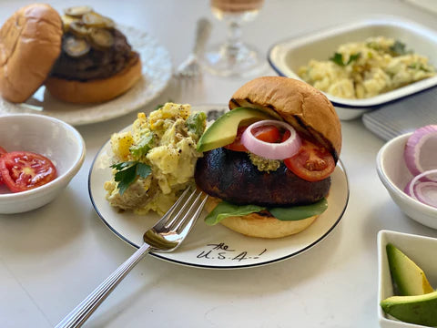 Portobello Mushroom Burger
&ndash; Hestan Culinary Canada
