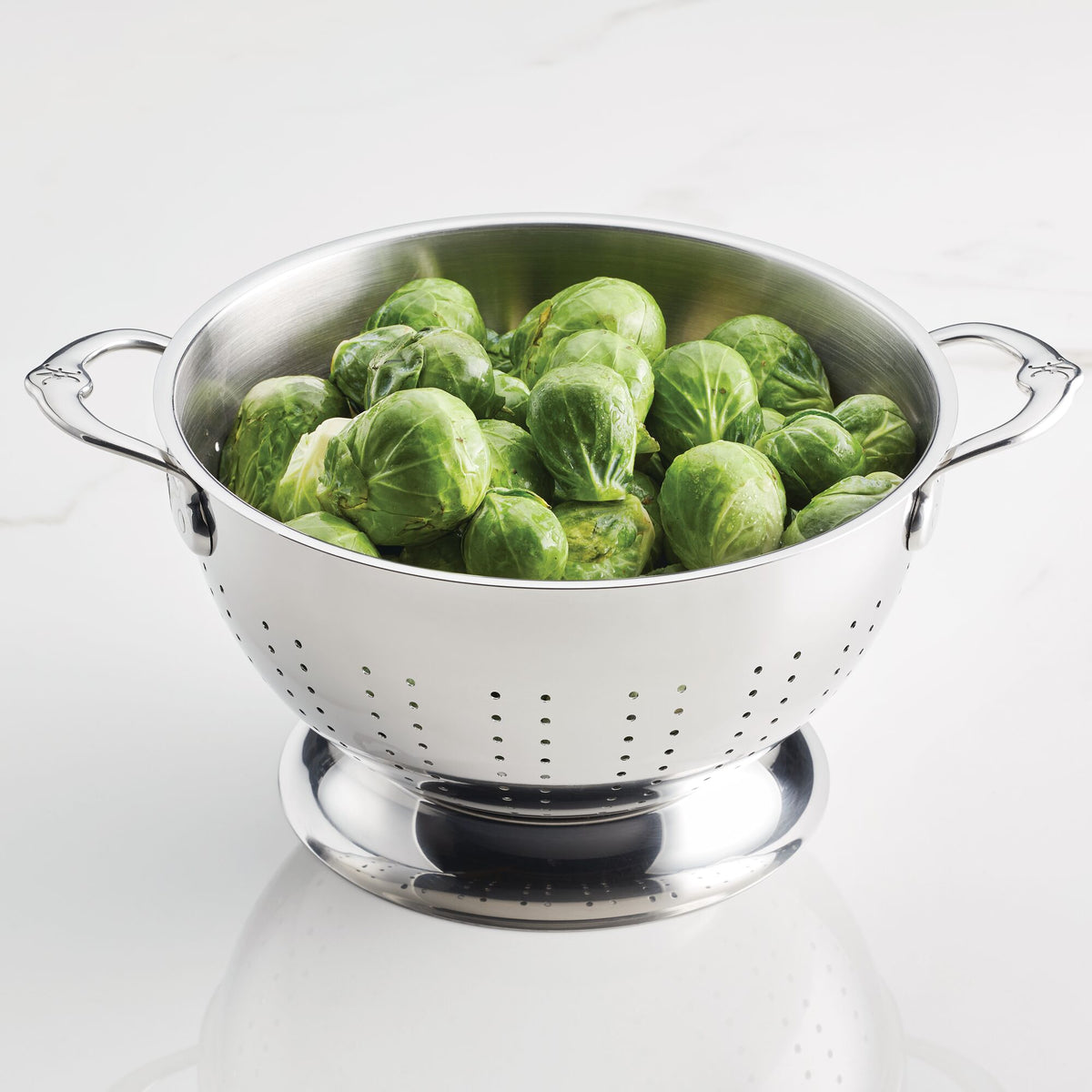 Large stainless steel sale colander