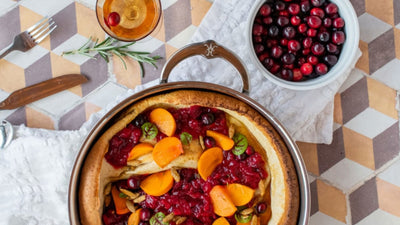 Chef Tirzah Love’s Dutch Baby with Cranberry Sauce