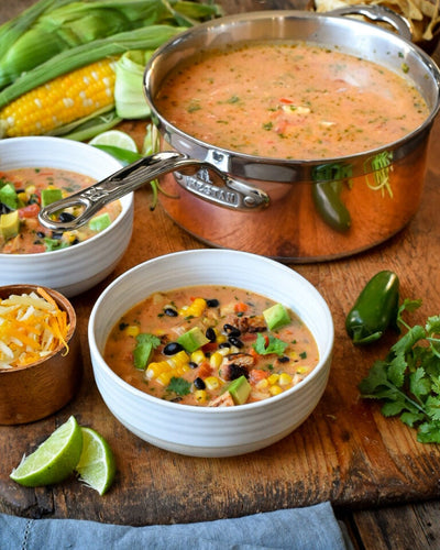 Mexican Inspired Corn Chowder