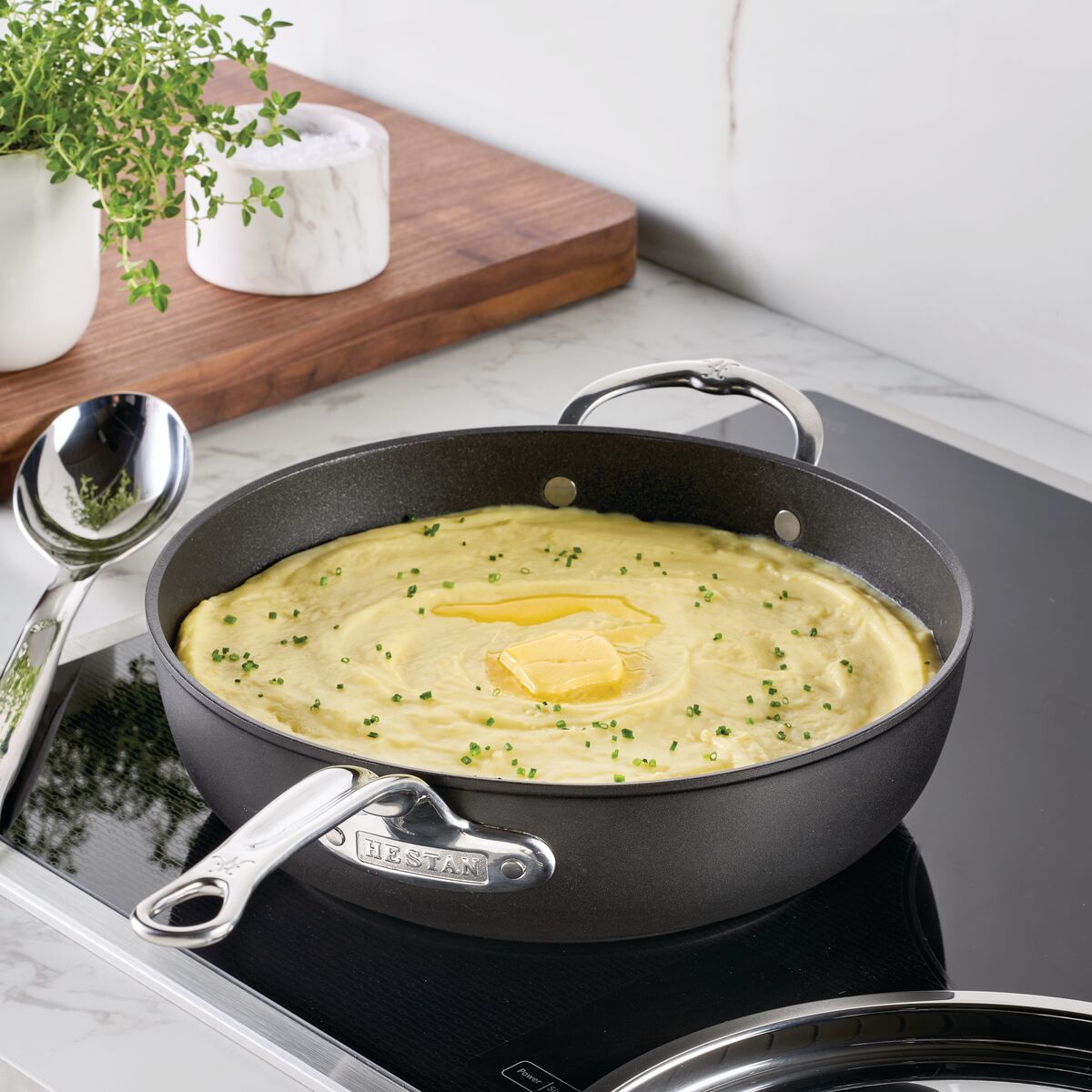 Hestan TITUM® Fusion 4.5qt Nonstick Essential Pan with Lid – Hestan ...