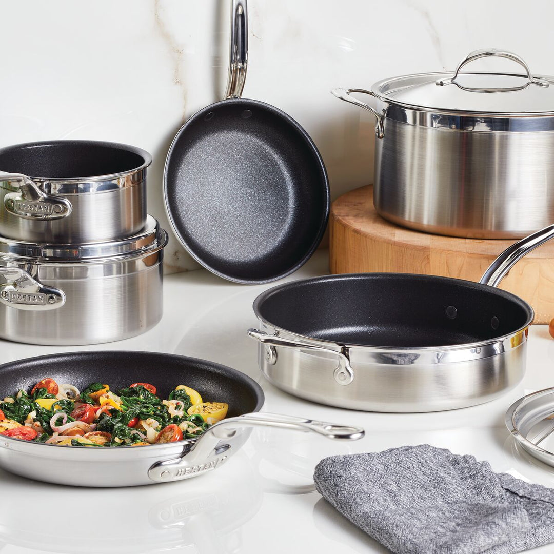 Hestan ProBond Professional Clad Stainless Steel TITUM Nonstick